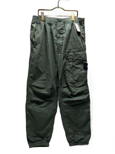 商品画像：Supima Cotton Twill Stretch-TC Cargo Pants/32/GRN/801530510 1