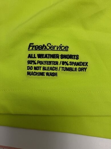 商品画像：ALL WEATHER SHORTS/ショートパンツ/XL/ポリエステル/YLW/FSP242-50025B// 4