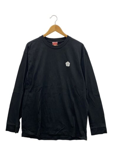 商品画像：boke flower/長袖Tシャツ/L/コットン/BLK/プリント/ff65tl3544sg// 1