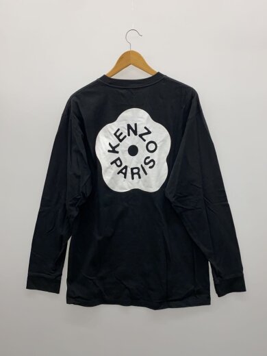 商品画像：boke flower/長袖Tシャツ/L/コットン/BLK/プリント/ff65tl3544sg// 2