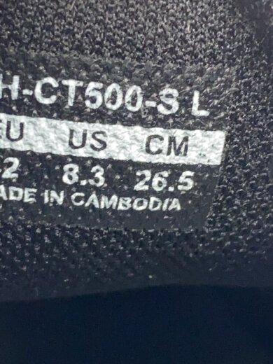 商品画像：ローカットスニーカー/26.5cm/BLK/ポリエステル/SHIMANO SH-CT500-S L 5