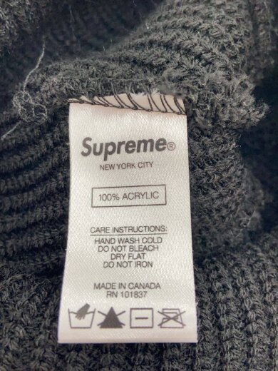 商品画像：ニットキャップ/--/アクリル/BLK/メンズ 5