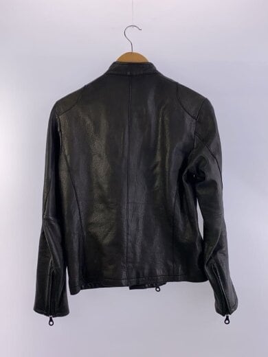 商品画像：レザージャケット・ブルゾン/S/羊革/BLK/4118-0251-856 2