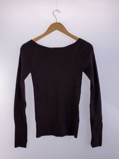 商品画像：ニット・セーター(薄手)/--/ウール/BRW/無地/24-080-922-7320-4-0 2