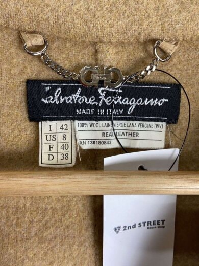 商品画像：コート/--/ウール/BEG 3