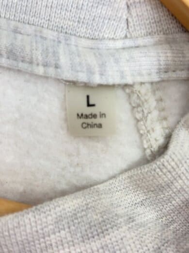 商品画像：スウェット/L/コットン/GRY 4