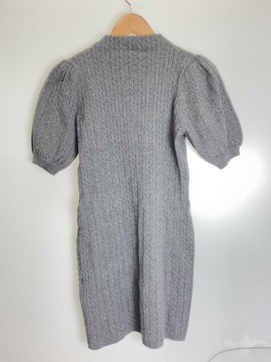 商品画像：半袖ワンピース/S/コットン/GRY/1243205026 2