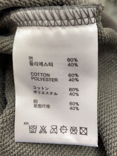 商品画像：ジップパーカー/L/コットン/GRY 5