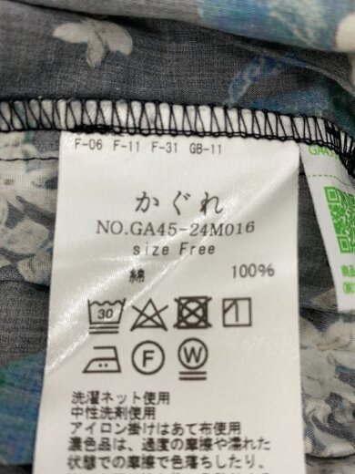 商品画像：ボトム/FREE/コットン/BLK/花柄/GA45-24M016// 4