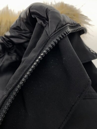 商品画像：ダウンジャケット/M/ポリエステル/BLK/無地/FTC015AWJ02 4