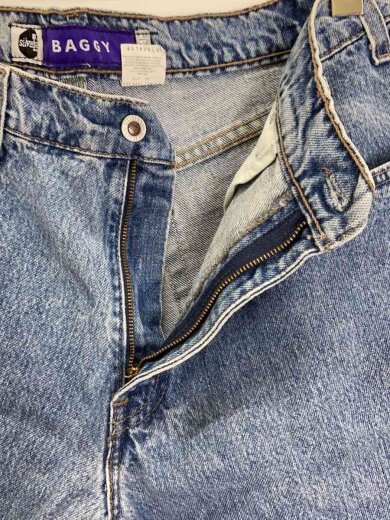 商品画像：ショートパンツ/34/コットン/BLU/44570-0891 3