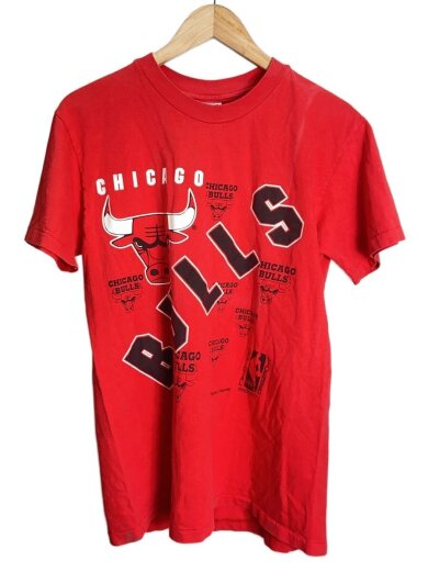 商品画像：Tシャツ/--/コットン/RED/90s/Bulls 1