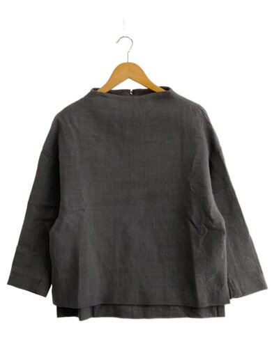 商品画像：長袖ブラウス/38/ウール/GRY/3007A230-0650// 1