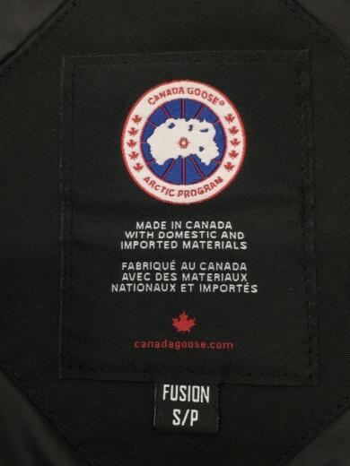 画像：CANADA GOOSEWOOLFORD JACKET/ダウンジャケット/S/ポリエステル/BLK/型番:3807MA3
