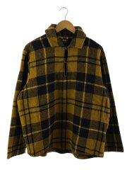 50s/黒タグ/プルオーバーシャツ/ウール/YLW/チェック