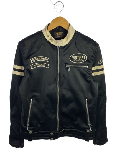 商品画像：×クローズWORST/シングルライダースジャケット/M/ポリエステル/BLK 1