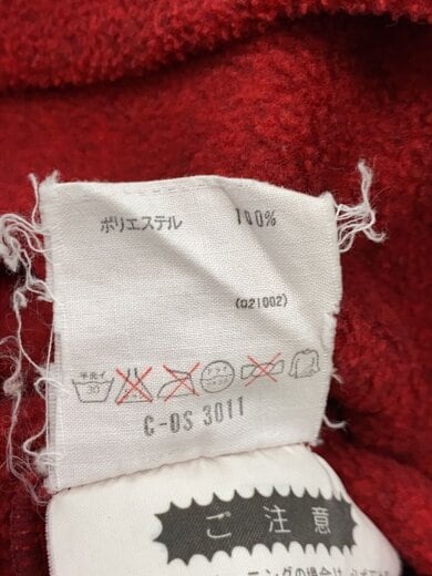 商品画像：フリースジャケット/O/ポリエステル/RED 5