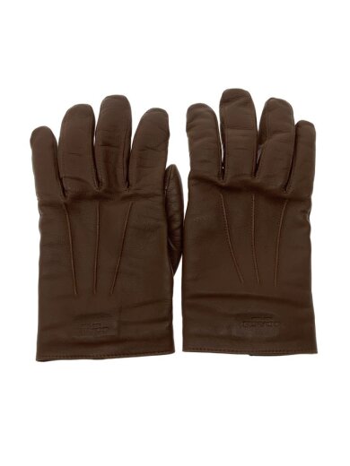 商品画像：手袋/羊革/BRW/無地/レディース/54182 1