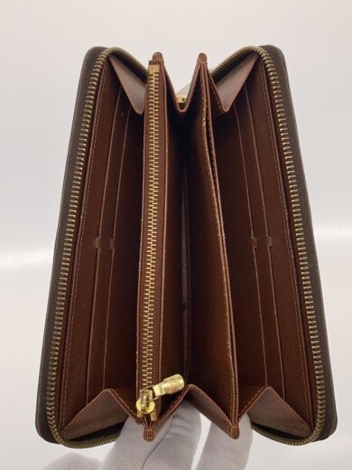 商品画像：1)ジッピー・ウォレット_モノグラム・キャンバス/PVC/BRW/総柄/レディース 4