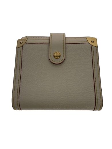 商品画像：コンパクト・ジップ_スハリ/レザー/WHT/レディース 1