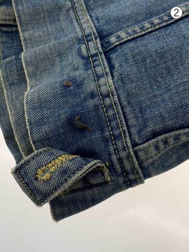 商品画像：70s/四角黒タグ/M.R.表記/Gジャン/36/コットン/IDG/101-J 6