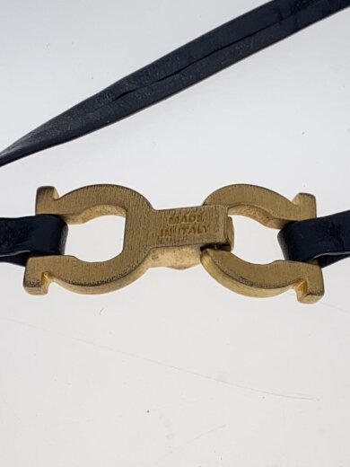 商品画像：ダブルガンチーニ/2連/ブレスレット/レザー/BLK/レディース 3