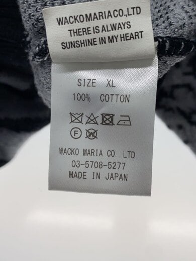 商品画像：TIM LEHI/JACQURD CARDIGAN/カーディガン/XL/コットン/GRY/総柄 4