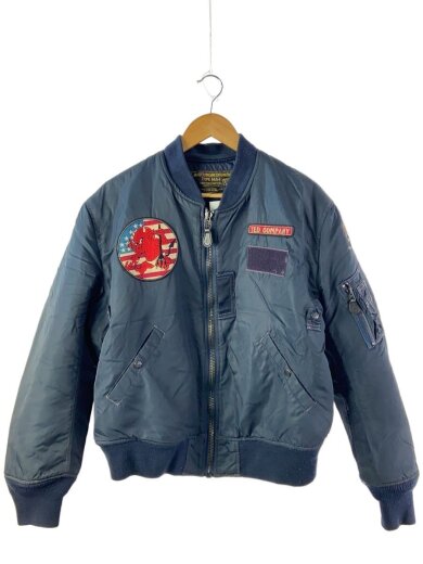 商品画像：フライトジャケット/42/ナイロン/NVY/2067262 1