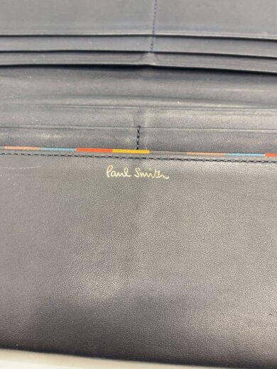 商品画像：長財布/レザー/NVY/無地/メンズ 3