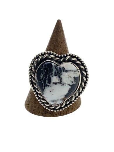 商品画像：リング/SILVER/カラーストーン/SLV/レディース/RC刻印/ホワイトバッファロー 1