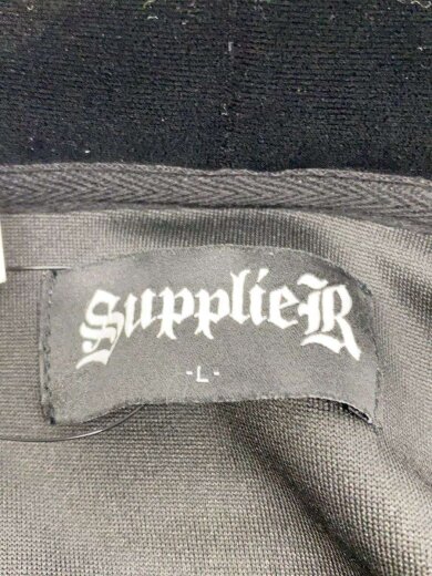 商品画像：パーカー/L/ポリエステル/BLK/cross rhinestone velour zip hoodie// 3