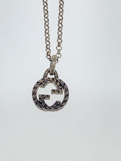 商品画像：ネックレス_インターロッキングG/SV925/SLV/トップ有/メンズ 5