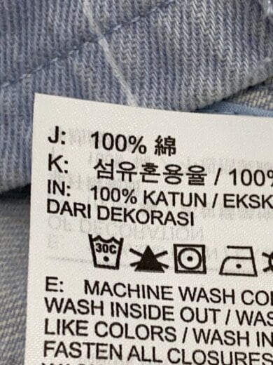 商品画像：ジャケット/XS/デニム/IDG/総柄/HF4353-440// 4