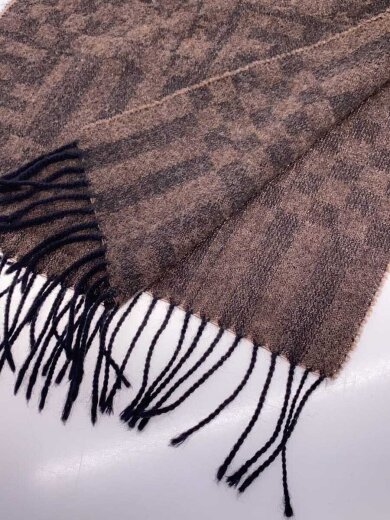 商品画像：マフラー/ズッカ柄/ウール/BRW/総柄/メンズ// 3