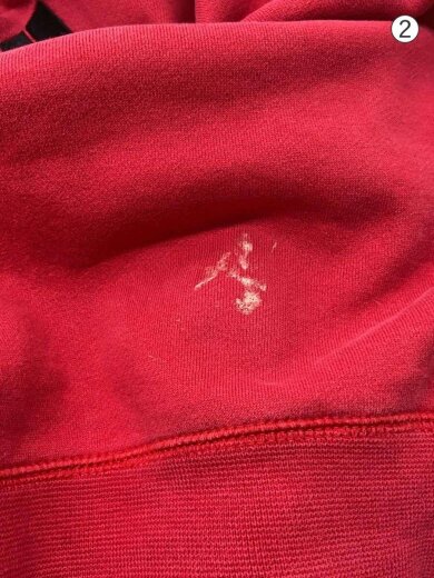 商品画像：スウェット/--/コットン/RED/無地 6