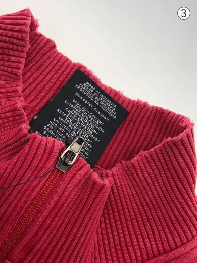 商品画像：スウェット/--/コットン/RED/無地 7