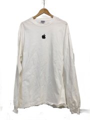 00s/Apple/企業Tee/長袖Tシャツ/XL/コットン/WHT/プリント