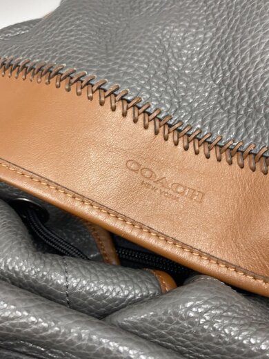 商品画像：リュック/レザー/GRY/F56103 5