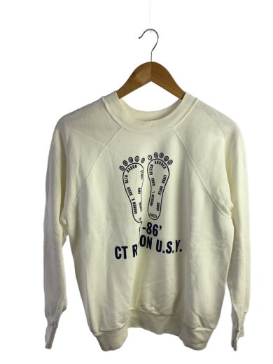 商品画像：スウェット/M/--/WHT/プリント 1