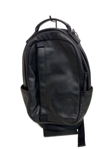 商品画像：ショルダーバッグ/レザー/BLK/無地/M1957-89908// 1