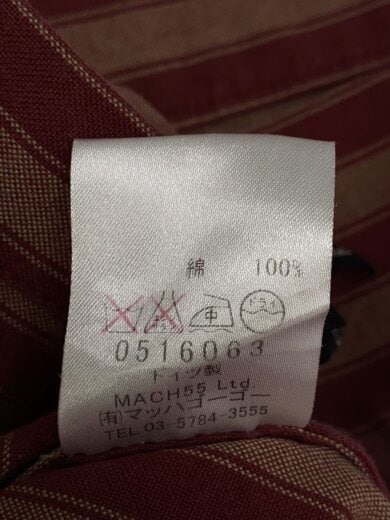 商品画像：長袖シャツ/--/コットン/BRD/ストライプ 5