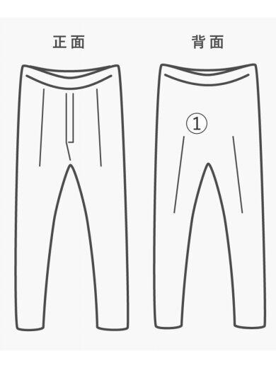 商品画像：スラックスパンツ/38/--/BLK 6