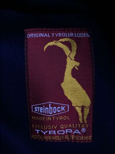 商品画像：STEINBOCK/コート/--/ウール/NVY/無地 3