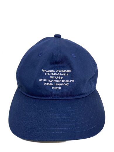 商品画像：キャップ/FREE/コットン/BLU/無地/メンズ/251HCDT-HT01// 1