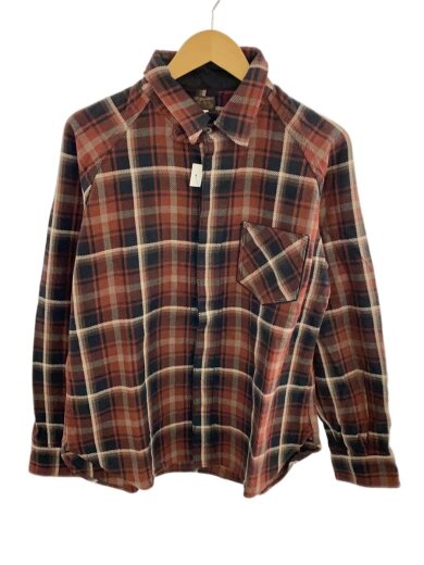 商品画像：DELUXE STYLE SHIRT/ヘビーネルシャツ/長袖シャツ/M/コットン/BRD/チェック 1