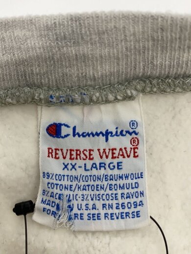 商品画像：90s/REVERSE WEAVE/目無し/スウェット/XXL/コットン/GRY/無地// 3