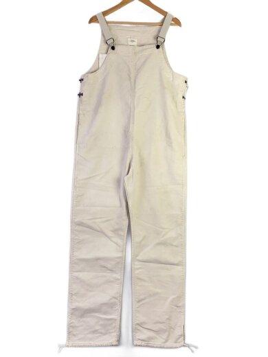 商品画像：OVERALLS G.CORDS/ユーズド加工/オーバーオール/3/コットン/WHT/021221050080// 1