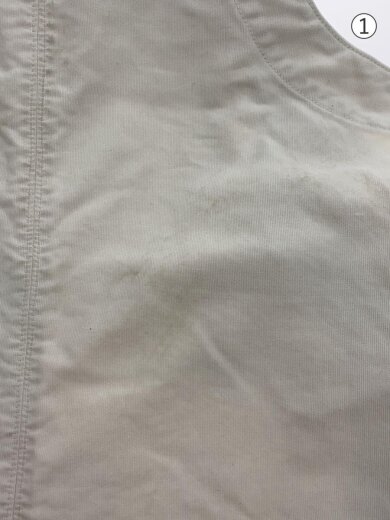 商品画像：OVERALLS G.CORDS/ユーズド加工/オーバーオール/3/コットン/WHT/021221050080// 7