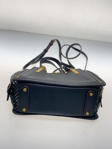 商品画像：ショルダーバッグ/レザー/BLK/88203/ドリーマー21// 4