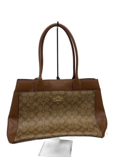 商品画像：ショルダーバッグ_シグネーチャー/PVC/BRW/総柄 1